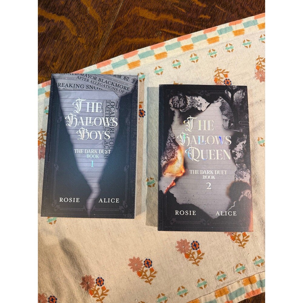The Dark Duet books by Rosie Alice (signed) Midnight Bookshelf
